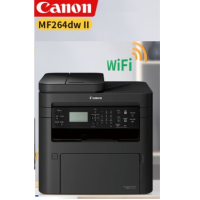 佳能（Canon）iC MF264dwII 黑白激光復印掃描打印機三合一多功能自動雙面A4小型辦公 